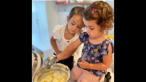 Baking with the Grandkids 1