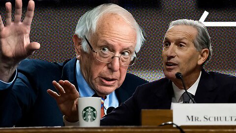 Bernie UNLOADS On Howard Schultz At Senate Hearing