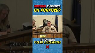 Where is THE EVIDENCE and why NOT IN THE COURT ROOM?
