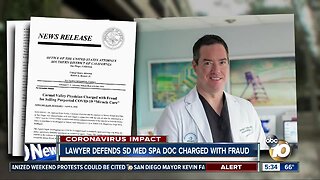 Lawyer defends SD med spa doc who's charged in COVID-19 fraud scheme