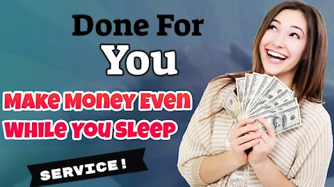 A "Done For You" Affiliate Marketing Program