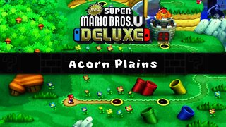 Acorn Plains - New Super Mario Bros U Deluxe Walkthrough (Part 1)
