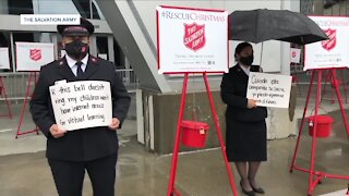 The Salvation Army behind $400K in fundraising goal with shortage of bell ringers at iconic red kettles