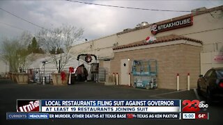 Local restaurants filing suit against governor