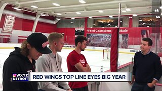 Red Wings top line, Bertuzzi, Mantha, and Larkin, eye a big year