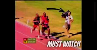 Cameraman Beats the Athletes to win GOLD in a 10,000m Race