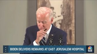 Biden's Coughing Fit Turns Into Embarrassment Overseas