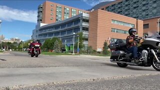 Bikers hope impromptu toy run helps with depleted supply at Children's Hospital in Aurora