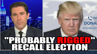 Trump Claims California Recall Election is "Probably Rigged"