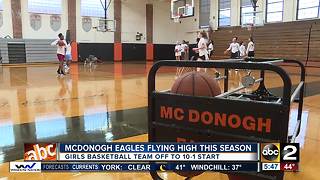 McDonogh Eagles girls hoops flying high again