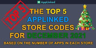 December 2021 - Applinked Top 5 App Stores