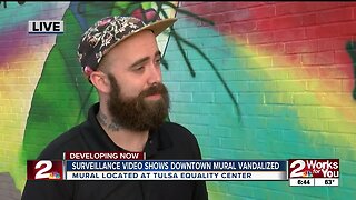 Artist behind vandalized Equality Center mural speaks out