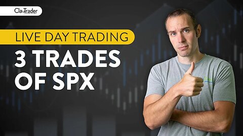 [LIVE] Day Trading | 3 Trades in the World of SPX Options!
