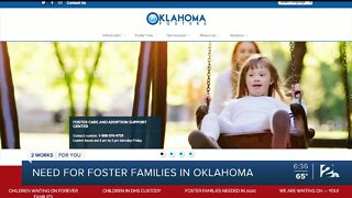 Need for foster families in Oklahoma during pandemic