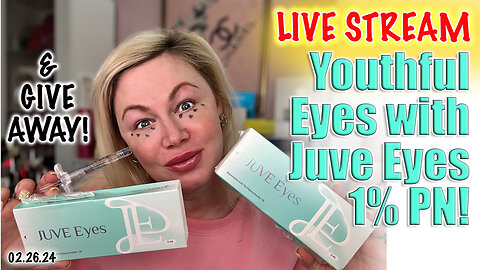 Live Youthful Eyes with Juve Eyes 1% PN, AceCosm & GIVEAWAY! | Code Jessica10 Saves you Money