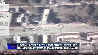 Police Commissioner says he can't support surveillance plane
