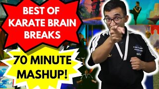 5 Minute Karate Brain Break Mashup! | Dojo Go (Week 46)