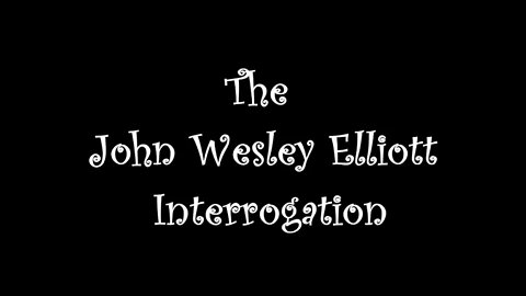 🐇John Wesley Elliott - To Catch A Predator