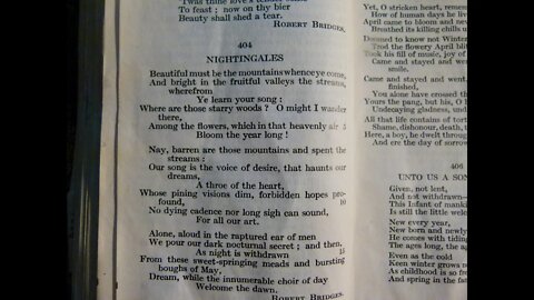 Nightingales - Robert Bridges
