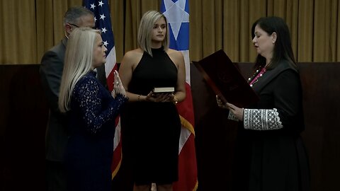 Wanda Vázquez Sworn In As Puerto Rico's New Governor