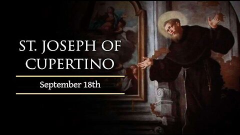 Hanging with the Saints: St Joseph Cupertino