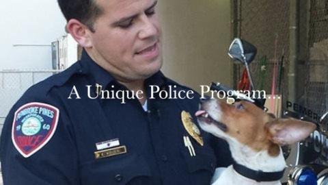 Lost and abandoned pets saved by local police program