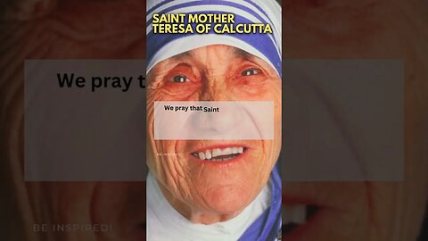 Discover the Power of Mother Teresa's 1-Minute Prayer! #shortsprayer #unitedstates