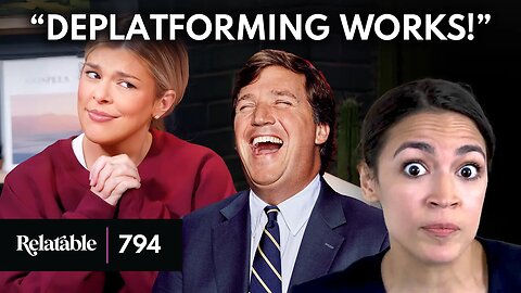 AOC’s Bizarre Celebration of Tucker’s Fox Departure | Ep 794