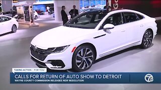 Wayne County Commission wants Auto show back in Detroit