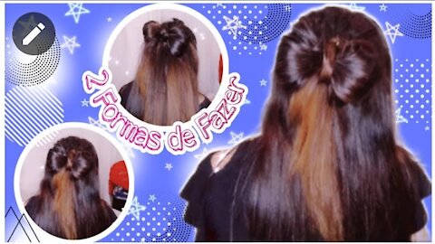 2 EASY WAYS TO MAKE HAIRSTYLE HAIRSTYLE HAIRSTYLE