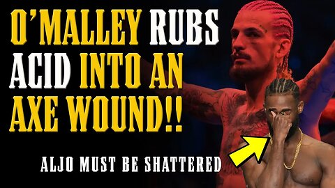 SEAN O'MALLEY Drops NUCLEAR BOMB on Aljo AFTER UFC 292 & BREAKS THE MMA INTERNET!!