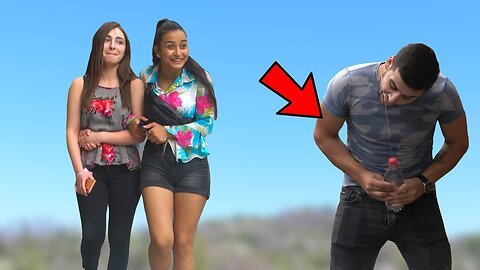 Crazy guy on street prank compilation - Peeing in Public Prank