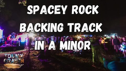 Spacey Rock Backing Track in A Minor (licensing available)