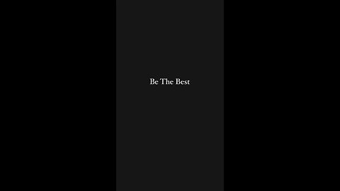 Be The Best #dayodman #motivation #eeyayyahh #motivationalspeaker #positivity