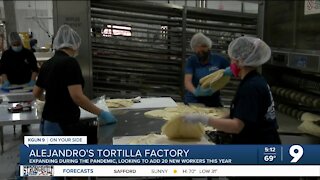Alejandro's Tortilla Factory expands