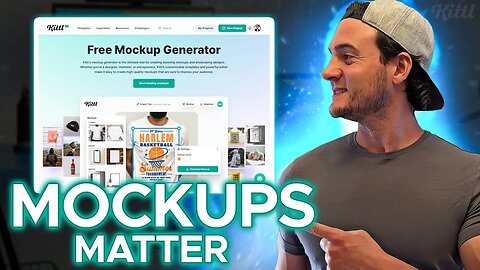 From Design to Mockup to Sale: How Kittl's Mockup Generator Can Increase Your Conversion Rate 📈