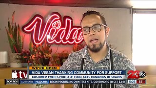 Social media helps Vida Vegan get new customers