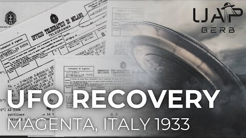 The 1933 Magenta, Italy UFO Crash