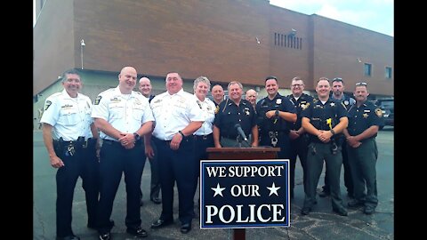 Prayer for Police at Ohio Clergy Press Conference