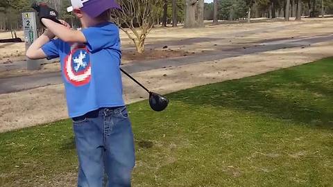 The Funniest Golf Swing Ever!