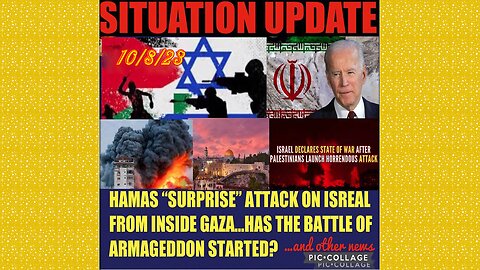 SITUATION UPDATE 10/8/23 - Michael Jaco Discusses Isreal/Hamas, Cartel Wars At Border, Speaker Trump
