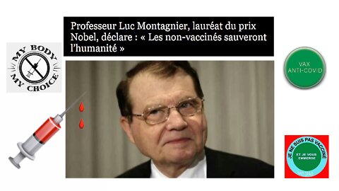 Le Prof.Luc MONTAGNIER (Prix Nobel) parle aux Italiens ! (Hd 720) Lire descriptif