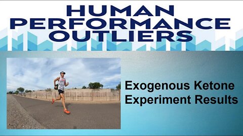 Exogenous Ketone Experiment Results