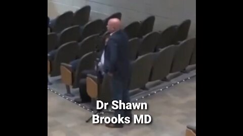 Dr Shawn Brooks. COVID Speech MUST WATCH