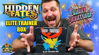 Hidden Fates Elite Trainer Box #3 | Shiny Hunting | Pokemon Cards Opening