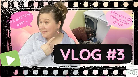 Vlog #3- Starting Over and a typical weekend update