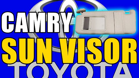 Toyota Sun Visor Replacement – Camry Corolla Tacoma 4Runner Rav4 Sienna etc. 2007-2011 ish