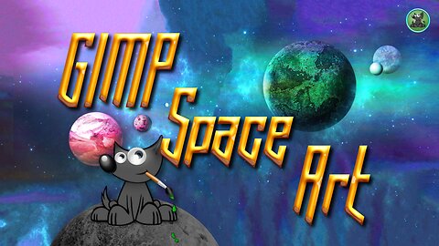 GIMP Space Art (17 layers)