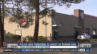 UPDATE: Police praise Burger King manager after employee threatens to "shoot the place up"