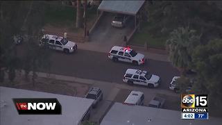 Arson suspect shot by police at Phoenix home